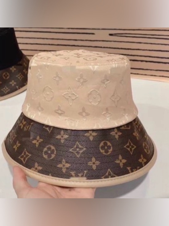 Louis Vuitton Other - Canvas Bucket Hat - Brown